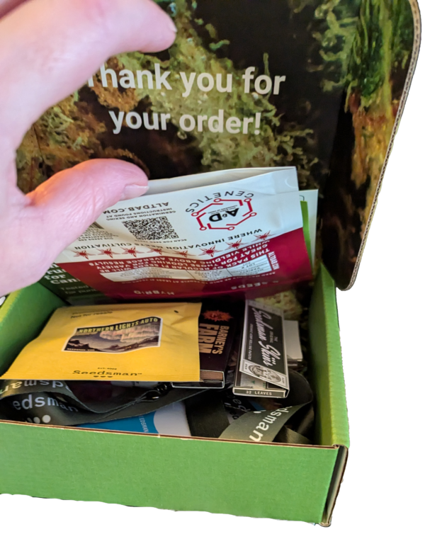 Natural Harvest and A&D Genetics subscription box